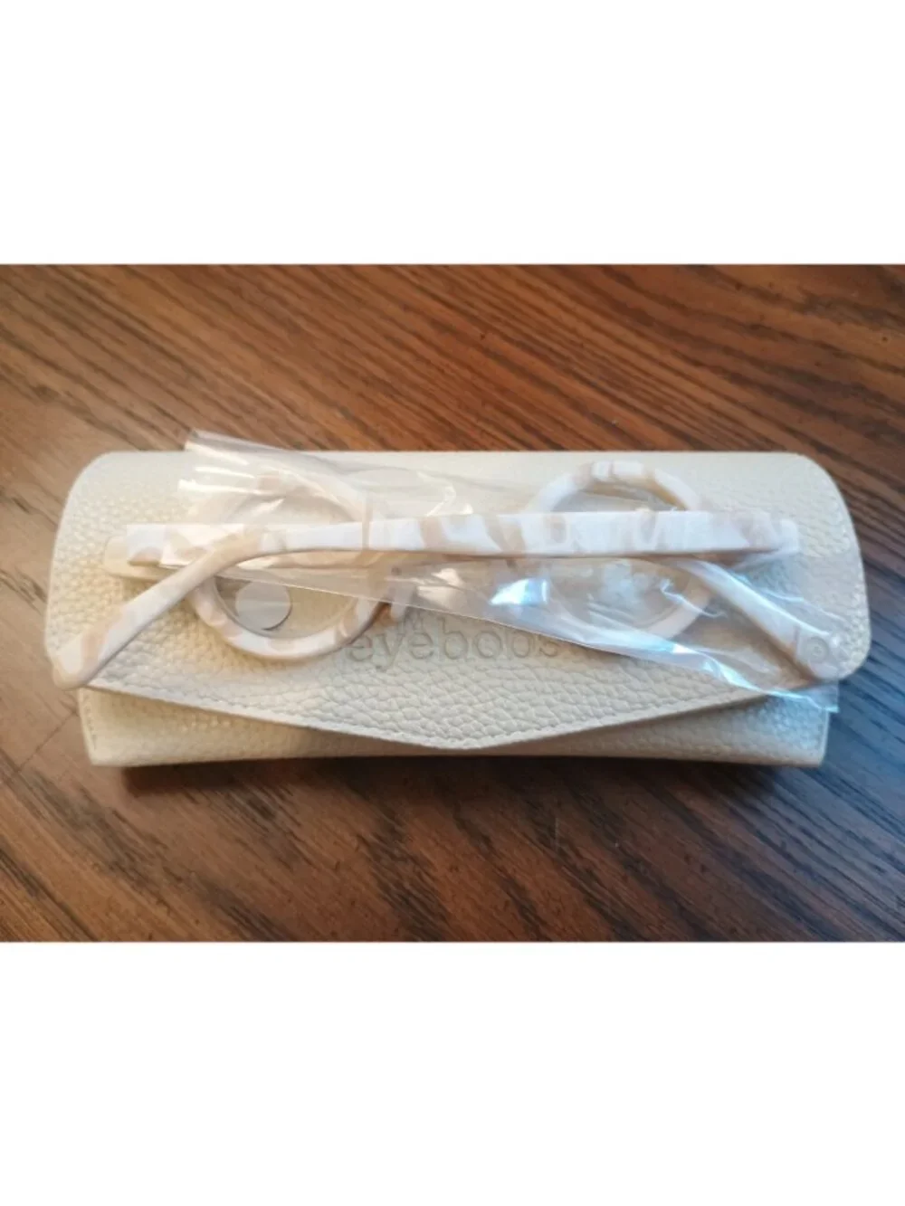 Eyebobs Unisex Reading Glasses +2.50 Matte White Marble 3393 WACKADOODLE